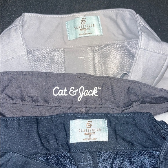 Boys Class Club Dri Fit Shorts Set - Light Gray, Gray, and Navy Blue 3T - Picture 8 of 9